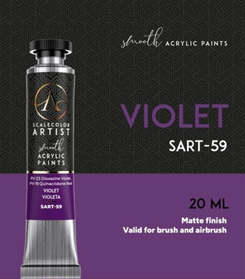 Scale Artist Tube Acrylic SART-59 Violet, 20ml