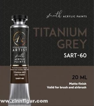 Scale Artist Tube Acrylic SART-60 Titanium Grey, 20ml
