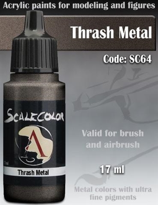 Scale Color SC-64 Thrash Metal 17ml bottle. Acrylic Paint.