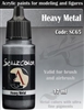 Scale Color SC-65 Heavy Metal 17ml bottle. Acrylic Paint.