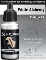 Scale Color SC-67 White Metal 17ml bottle. Acrylic Paint.