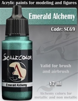 Scale Color SC-69 Emerald Alchemy 17ml bottle. Acrylic Paint.