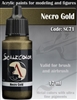 Scale Color SC-71 Necro Gold 17ml bottle. Acrylic Paint.