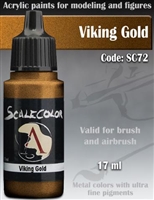 Scale Color SC-72 Viking Gold 17ml bottle. Acrylic Paint.