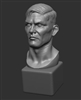 1/6 Academic Head. 3D sculpt by James Rice.  A great subject to practice your face painting.