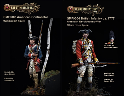 Continental and British Infantry Soldier Set