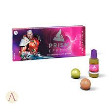 SSE-081 Solar Flare Prism Effect, Chromaflair Acrylic Paint, These are warm colors
