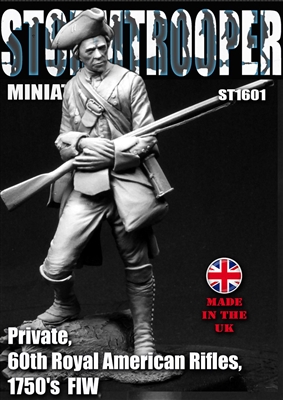 Resin cast full figure in 1/16 scale