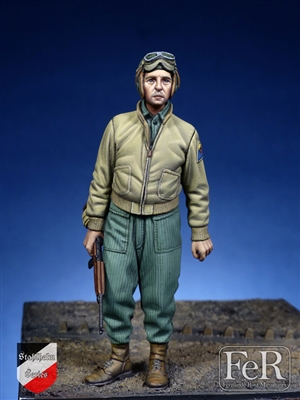 STH00001 U.S. Tank Crewman E.T.O. 1, 1/35 scale full figure, 5 resin parts including optional head, sculpted by Eduard Perez, box art by Jaume Ortiz