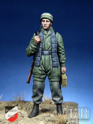 STH00004 German Fallschirmjager Early War 2, 1/35 scale full figure, sculpted by Eduard Perez, box art by Jaume Ortiz