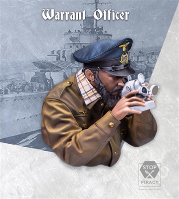 WARRANT OFFICER, U-Boat, 1/10 Scale Resin Bust