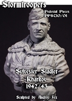 Sylvester Stadler, Kharkov 1942/43, 1/9 scale resin bust