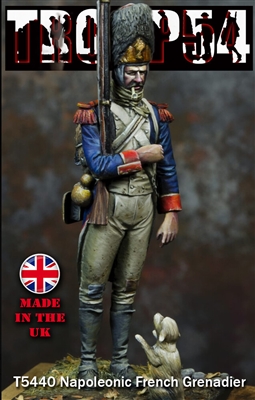 Napoleonic French Grenadier, 54mm resin full figure