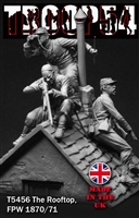 Resin cast diorama in 54mm