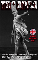 Full figure resin cast in 75mm