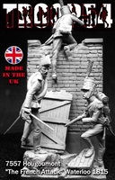 Resin cast 3-figure diorama/vignette in 75mm