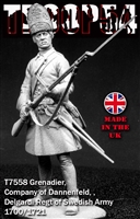 Resin cast historical full figure in 75mm