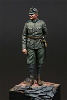 V75006-Austo-Hungarian Mountain Troop Officer WWI (K.K. Landwehr Kaiserschutzen Regiment NR.II-(Bozen)), 75mm resin figure