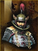 Goguryeo Heavy Cavalry Officer 5th Century AD, 1/10 Scale Resin Bust