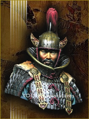 Goguryeo Heavy Cavalry Officer 5th Century AD, 1/10 Scale Resin Bust
