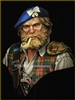 Highland Clansman, 1/10 Scale Resin Bust