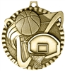 Basketball Medal Gold 2 inches