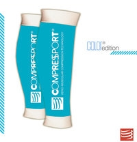 Compressport R2 Ice Blue Calf Sleeves (Race & Recovery)