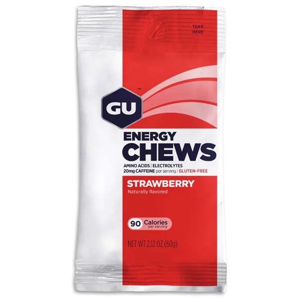 GU STRAWBERRY Energy Chews