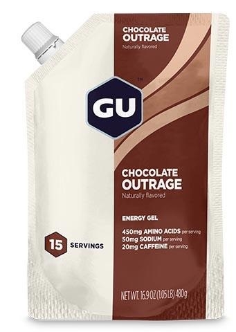 GU CHOCOLATE OUTRAGE Energy Gel 15 Servings