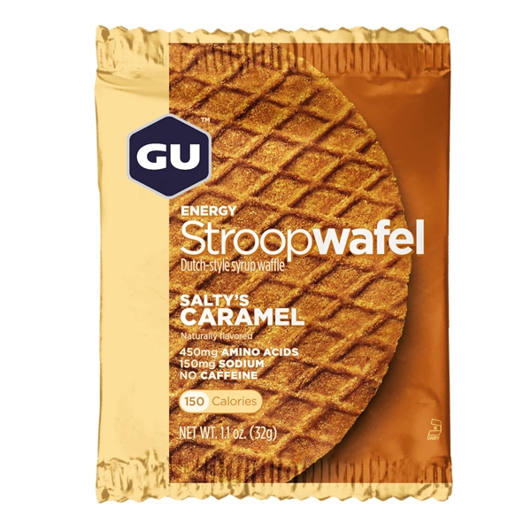 GU SALTYS CARAMEL STROOPWAFEL Energy Waffles