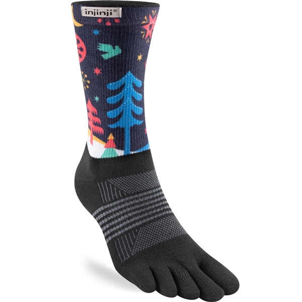 Injinji Winter Spectrum Womens Trail Socks - Crew