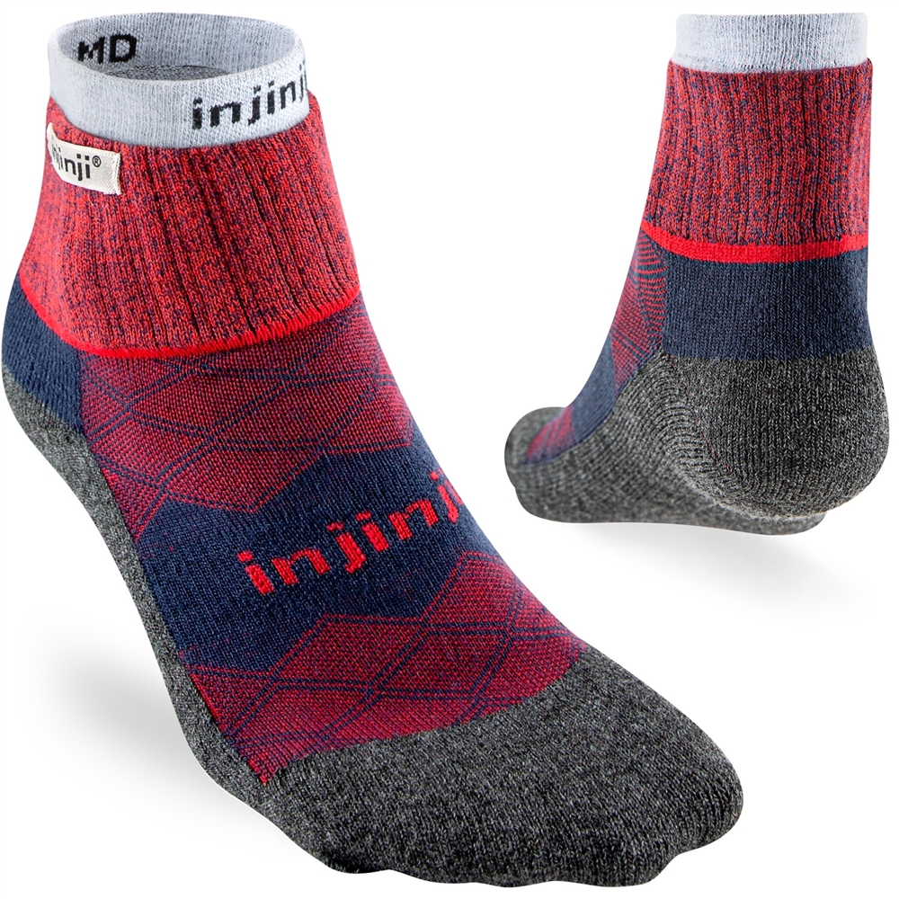 Injinji Men's Liner + Runner Socks - Mini Crew