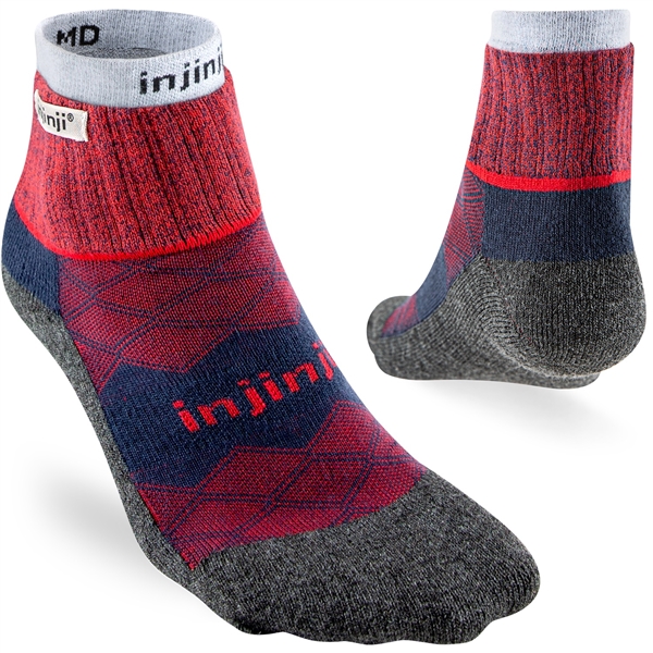 Injinji Mens LINER + RUNNER Socks - Mini Crew