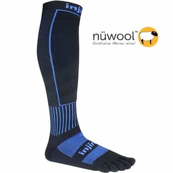 Injinji SNOW Socks - Midweight / Over the Calf NuWool
