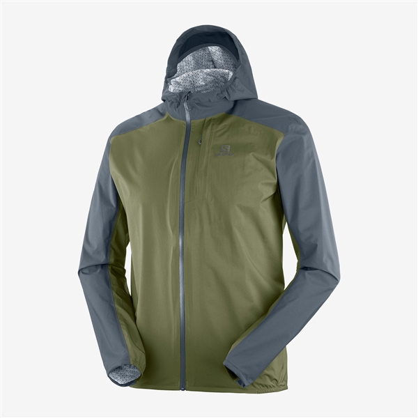 Mens Salomon BONATTI WP Waterproof Running Jacket