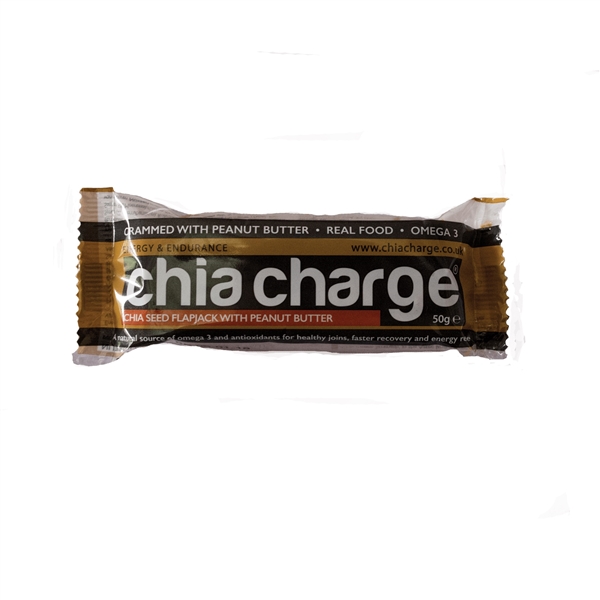 Chia Seed Flapjack Bars: PEANUT BUTTER