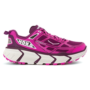 Womens Hoka CHALLENGER ATR Trail Running Shoes - Fushia / Plum