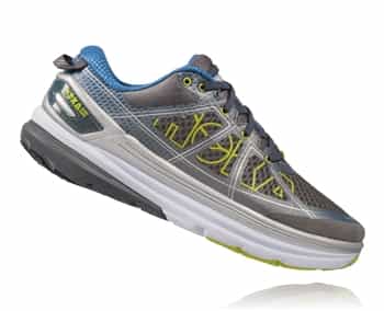 Mens Hoka CONSTANT 2 Road Running Shoes - Grey / Directoire Blue