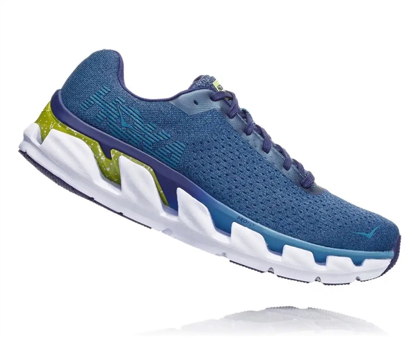 Mens Hoka One One ELEVON Running Shoes - Storm Blue / Patriot Blue