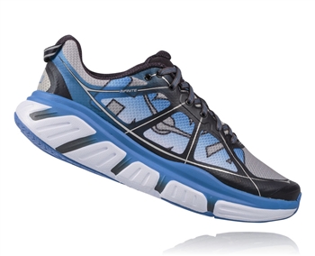 Mens Hoka INFINITE Road Running Shoes - Blue Graphite / French Blue