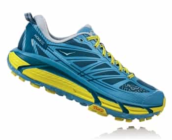 Mens Hoka MAFATE SPEED 2 Trail Running Shoes - Midnight / Niagara