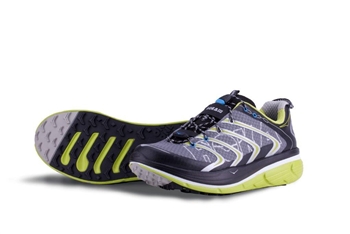 Mens Hoka RAPA NUI 2 TRAIL Running Shoes - Anthracite / Lime / Black