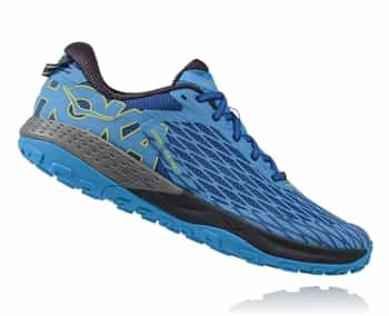 Mens Hoka SPEED INSTINCT Trail Running Shoes - True Blue / Dresden Blue