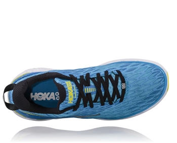 Mens Hoka One outlet One Clayton II 2 Athletic Running Shoes Blue Green Size 12.5 M GUC