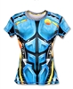 Womens INKnBURN XC BIODROID Tech Running Shirt