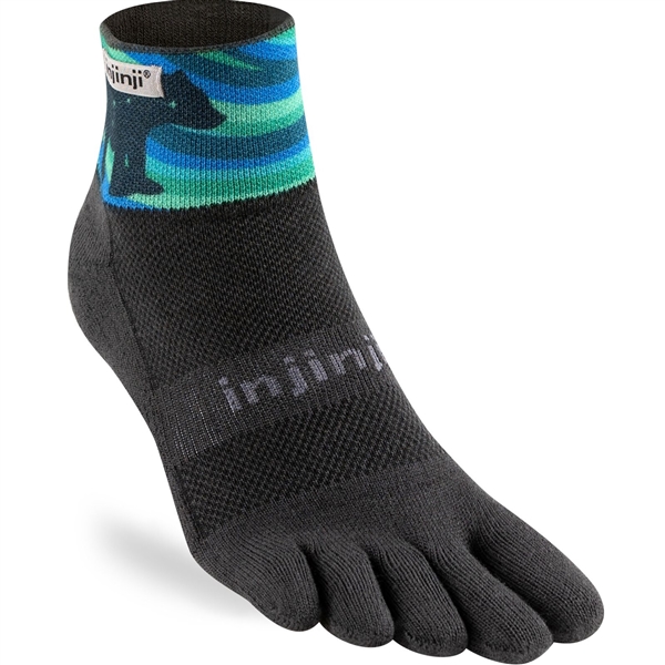 Injinji Artist Designed Men's Trail Socks - Mini Crew