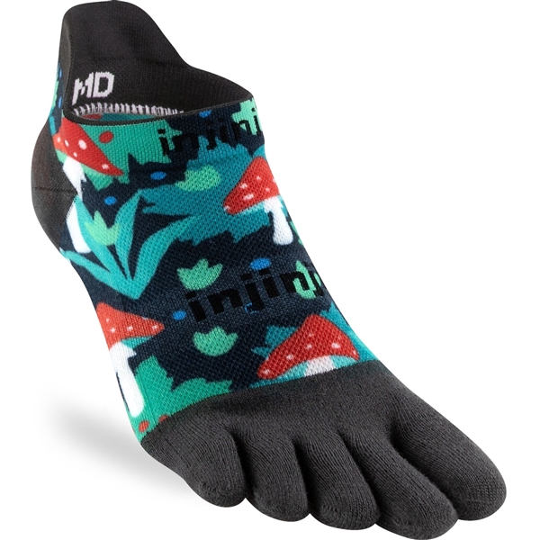 Injinji Artist Designed Men's Lightweight Socks - No Show