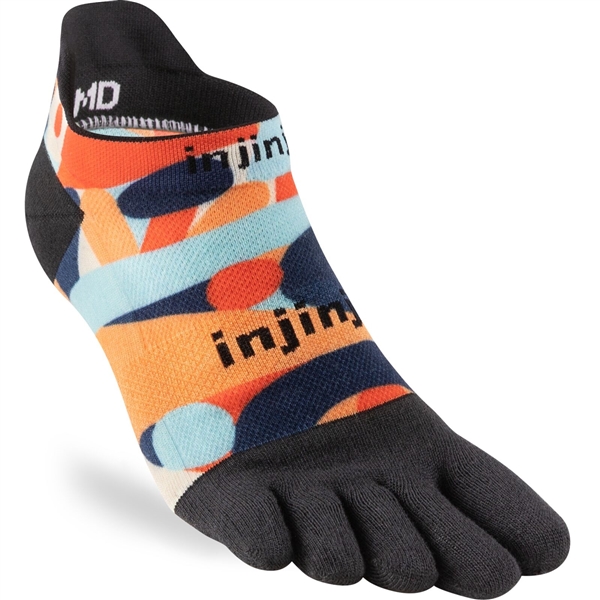 Injinji Artist Designed Men's Lightweight Socks - No Show