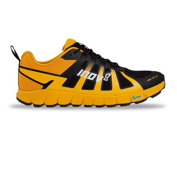 Mens Inov-8 TERRAULTRA 260 Trail Running Shoes - Yellow / Black