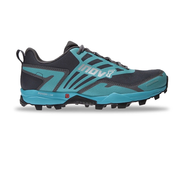 Womens Inov-8 X-TALON ULTRA 260 Mountain Trail Running Shoes - Teal / Grey